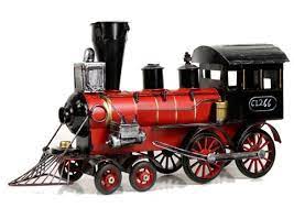 Handmade Antique Tin Model Train 1906 Steam Trains Steam Trains Toy Train Model Trains