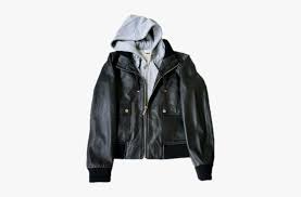 This makes it suitable for many types of projects. Aesthetic Png Polyvore Leatherjacket Hoodie Black Leather Jacket Transparent Png Kindpng