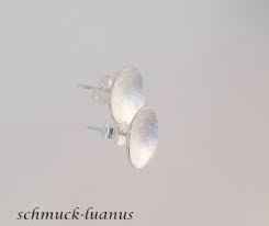 Ohrstecker Silber Matt Kaufen Bei Schmuck Luanus Yatego Com