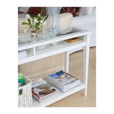 Https Www Ikea Com No No P Liatorp Avlastningsbord Hvit Glass 00105064 Ikea In 2021 Ikea Console Table Console Table Decorating Console Table Behind Sofa