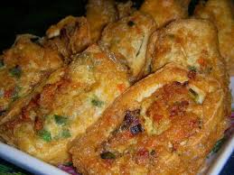 Bungkus tauhu telur di goreng•air•bungkus fucuk•bungkus suun•kulit kayu manis•biji buah pelaga•labu bawang besar•biji bunga lawang. Resepi Tauhu Sumbat Goreng Resepi Bonda B Food Food Tofu Dishes
