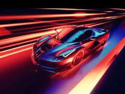 Ferrari Neon Wallpaper Hd Artist 4k Wallpapers Images Photos And Background Wallpapers Den Ferrari Car Car Wallpapers Ferrari