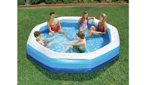 Find out more ©asda 2021. Buy Summer Escapes 9ft Octagonal Family Paddling Pool 1318l Pools And Paddling Pools Argos