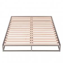 Bettgestell Smood Aus Metall 140x200 Cm Fur Deine Matratze Home24 Bettgestell Bett Metall Bett