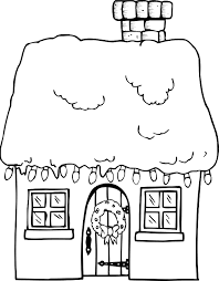 Christmas House Coloring Page House Colouring Pages Christmas Coloring Pages Christmas Colors