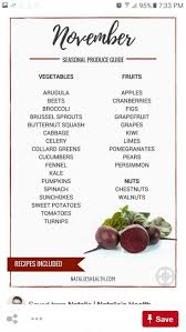 Healthy Snacks Seasonal Produce Guide Eat Seasonally November S Guide To Fruits And Vegetables Plus Seasonal Recipes Seasonal Produce Guide In Season Produce Eat Seasonal