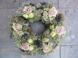 Funeral Flowers Can Be Beautiful Moss Rose Wreath By Www Tincanfloral Co Uk Funeral Flowers Flower Arrangements Flower Festival