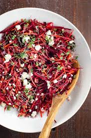 Raw Beet Salad Recipe With Walnuts And Goat Cheese Raw Beetroot Salad Raw Beets Beet Salad Recipes