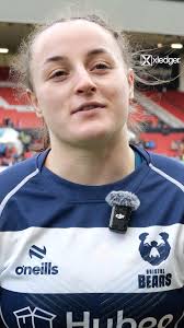 🗣️ Alisha Joyce-Butchers and Evie Gallagher pay tribute to a  record-breaking crowd at Ashton Gate Stadium 👏, #BRIvGLO