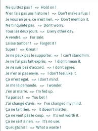 Apprendre L Anglais Apprendre L Anglais French Expressions Phrases En Francais