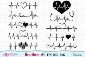 Heartbeat Valentine S Day Svg 193842 Illustrations Design Bundles Heartbeat Tattoo In A Heartbeat Heart Tattoo Designs
