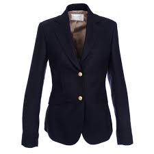 Codes promo, ventes flash, livraison offerte, trouvez le produit de vos rêves à prix réduit ! Woman Blazer With Gold Buttons Wool Caviar