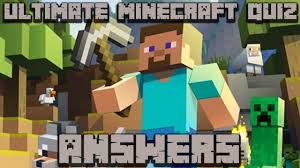 The Ultimate Minecraft Quiz Answers How Well Do You Know Minecraft Quiz Diva Youtube