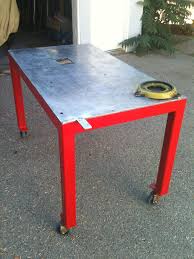 Welding Table Top Is Ground Finished Tab For Ground Clamp Welding Table Metal Projects Home Decor