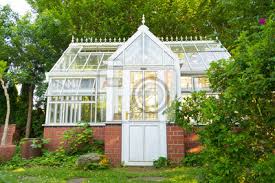 Gewachshaus Im Englischen Garten Stil Fototapete Fototapeten Gartenpflege Zuteilung Gehege Myloview De