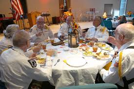 Thanksgiving dinner on table in elegant home. Veterans Honored At Thanksgiving Dinner In Craig On Veterans Day Craigdailypress Com