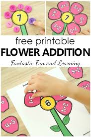 This spring activities for kindergarten pack includes 21 literacy and math activities with an adorable spring theme. Flower Petal Addition Activity Fantastic Fun Learning