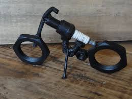 Salvado De La Escultura En Metal Arte Motos Por Rustbelttreasures Art En Acier Art Metal Et Art Sur Metal