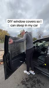 DIY Window Covers for Car Living