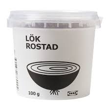 Rostad Lok Geroosterde Uien Ikea Ikea Food Fried Onions Swedish Recipes