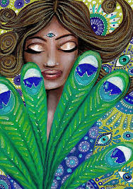 Peacock Eye Paintings for Sale