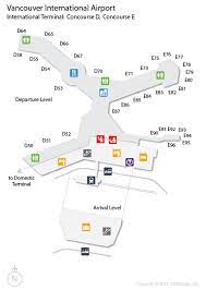 Find your airline by terminal & gate. Flightstats Airport Map Vancouver International Airport Airport