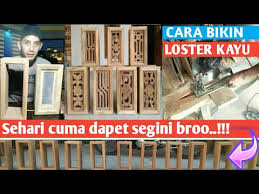 Desain perumahan minimalis 2 lantai, makasar. Cara Mudah Membuat Loster Kayu Diy Ventilasi Udara Rumah Minimalis Youtube