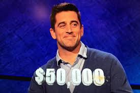 Aaron rogers gibt es bei ebay! Aaron Rodgers Takes 1st Place On Celebrity Jeopardy Wins 50 000 For Charity Bleacher Report Latest News Videos And Highlights