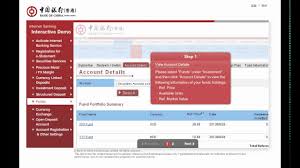 Fast and secure transfers (fast) upgrade of interbank giro infrastructure. Personal Internet Banking More Bank Of China Hong Kong Limited