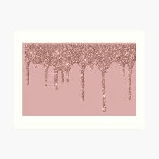 As of january 01, 2015, her doll number totals 39 and makes up 11.32% of the entire monster high doll collection. Ombre Rose Gold Pink Glitter Sparkle Art Print By Colorflowart Redbubble