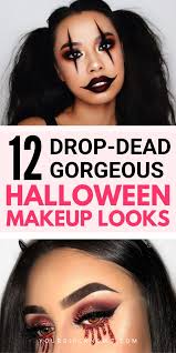 12 HALLOWEEN MAKEUP EASY LOOKS TO TRY IF YOU SUCK AT MAKEUP