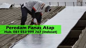 Memantulkan energi panas dari radiasi matahari 2. Hp 081 553 999 767 Indosat Sms Wa Cara Pasang Peredam Panas Atap Asbes Youtube
