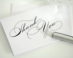 There many way to send thank you cards for wedding. Wedding Gift Thank You Notes The Paperia Pa 19118 The Paperia