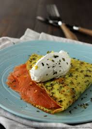 Crepes Salees Aux Herbes Saumon Fume Chantilly Citron Crepes Salees Saumon Fume Saumon