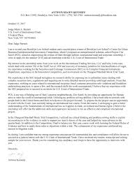 No one likes writing them, and recruiters just skim them. International Court Of Trade Cover Letter Barnett