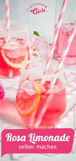 Rezept Rosa Limonade Selber Machen Rosa Limonade Limonade Selber Machen Limonade Rezept