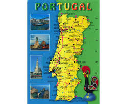 É verdade que esta é uma das regiões menos visitadas do país, mas por nela estão alguns cartões postais que merecem atenção, entre eles as cidades de chaves, mirandela, lamego, vila flor, peso da régua, vila real, vidago e vila nova de foz côa. Maps Of Portugal Collection Of Maps Of Portugal Europe Mapsland Maps Of The World