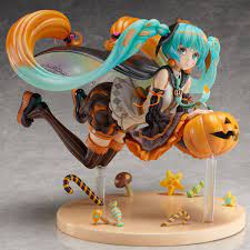 Hatsune Miku Trick Or Miku Figure Anime Figures Anime Figurines Miku Figure