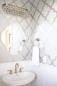 Glam Powder Room Inspiration And Reveal The Lived In Look Powder Room Decor Bathroom Design Small Powder Room Small