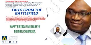 Happy Birthday to Dr Nigel Chanakira.