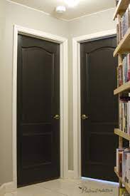 When it comes to black paint, there are a range of color options. Painting The Interior Doors Black