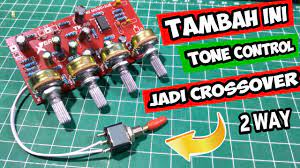 Membuat crossover aktif dari tone control. Modif Tone Control Jadi Crossover 2 Way Subwoofer Pisah Youtube