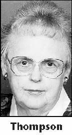 VERA THOMPSON Obituary (2012)