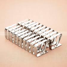 40 Pcs Stainless Steel Tablecloth Table Cover Clamps Clips Holders Party Picnic Table Cloth Table Covers Clamps