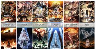 Re:zero s2 (public) | chihayafuru s3 (jury). Anime Spoilers Finally Had Time To Update This All Arc Posters Together Shingekinokyojin