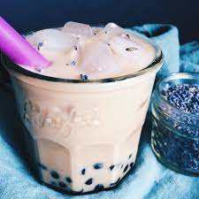 Lavender And Earl Grey Boba Tea Recipe Boba Tea Recipe Milk Tea Recipes Boba Tea