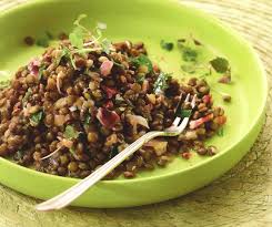 Salade De Lentilles Vertes Au Thermomix Recette Thermomix Salade De Lentilles Recette Salade Lentilles Salade De Lentilles Thermomix