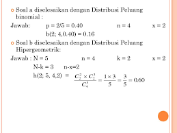 Matematika kelas 12 kombinasi dan binomial newton dalam teori. Contoh Soal Distribusi Binomial Gurunda