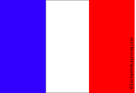 France S Flag Enchantedlearning Com France Flag France Geography French Flag