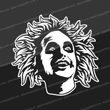 Wallpaper hd 1080p black and white trees. Beetlejuice Car Decal Beetlejuice Drawings Silhouette Cameo Projects